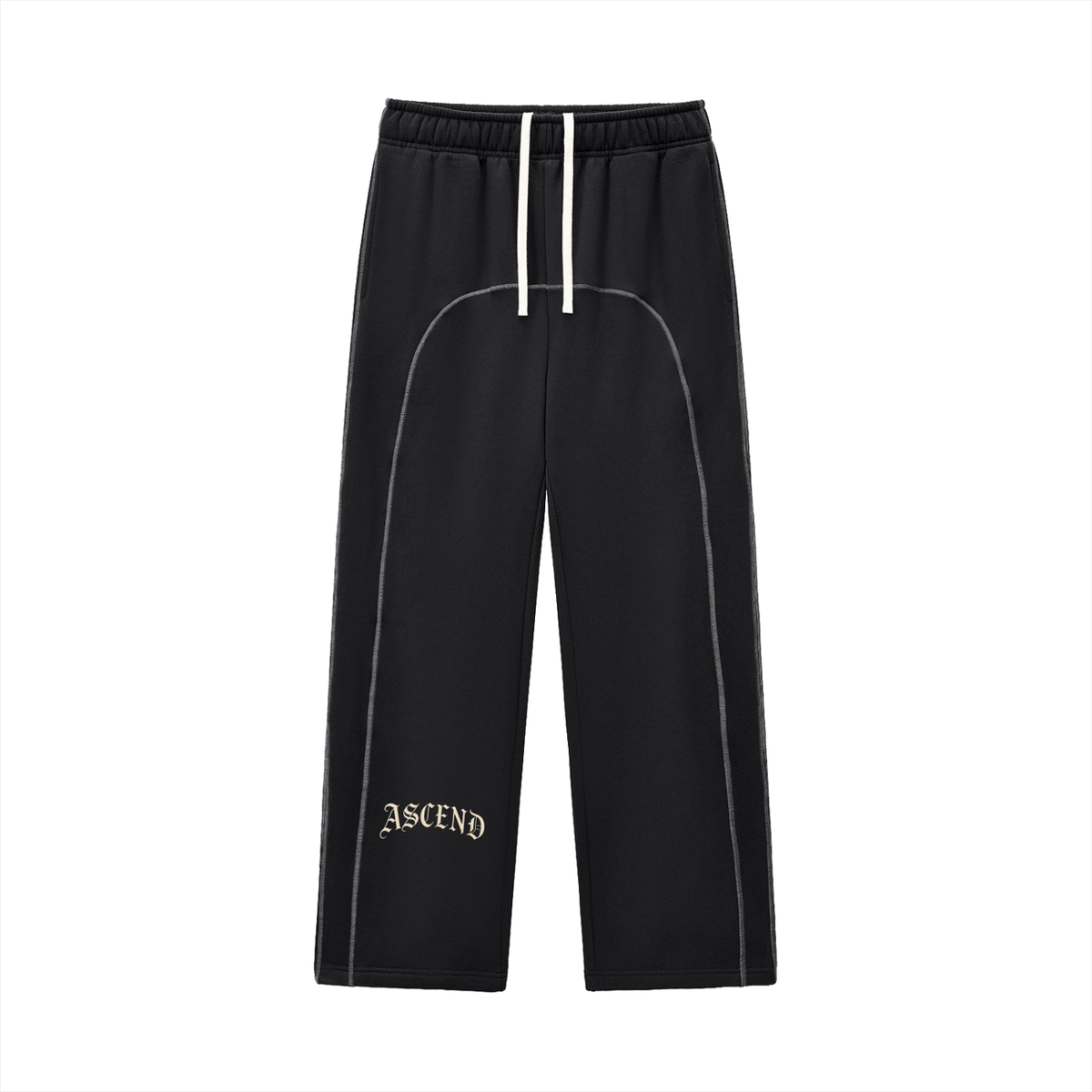 ASCEND Contrast-Stitched Fleece Sweatpants